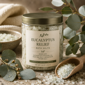 eucalyptus relief bath salts