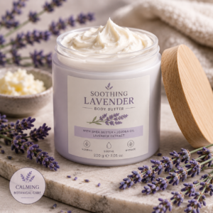 soothing lavender body butter